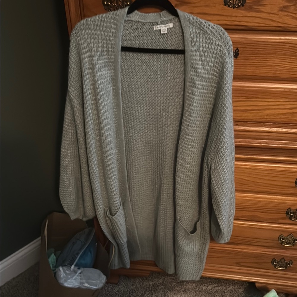 Women's Open-Front Knit Cardigan
